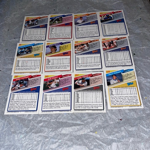 1️⃣9️⃣9️⃣3️⃣TOPPS BASEBALL ⚾️CARDS - Picture 3 of 10